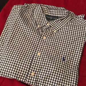 Ralph Lauren POLO mens xlarge shirt long sleeve